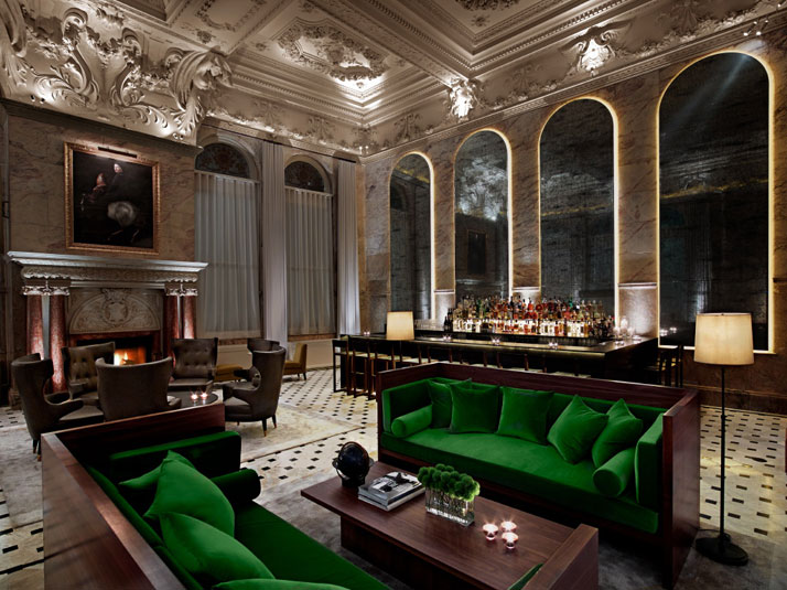 Amazing Modern Hotel Interior in European Classis Style Makes You Fly : Brilliant Grand Interiors Of Lodon EDITION With A Classic Look With Classical Touch