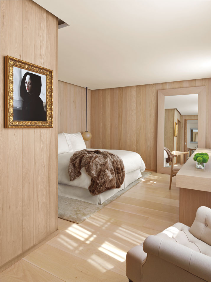 Amazing Modern Hotel Interior in European Classis Style Makes You Fly : Epic Remastered Work Of Hendrik Kerstens On The Walls Interior With Wooden Material